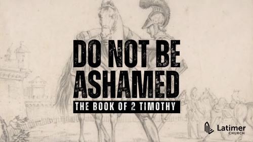 Do Not Be Ashamed